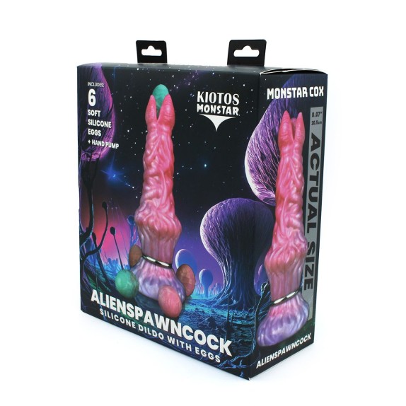 ALIENSPAWN COCK FALLO ALIENO GONFIABILE CON UOVA MONSTAR