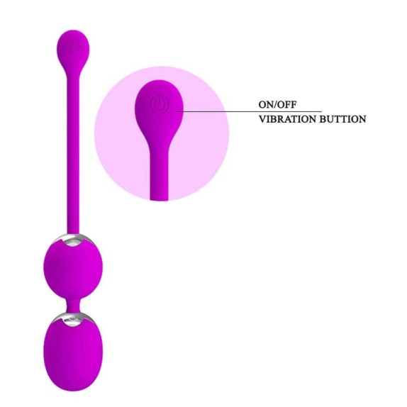 copy of PALLINE VAGINALI VIBRANTI CON TELECOMANDO WILLIE PRETTY LOVE