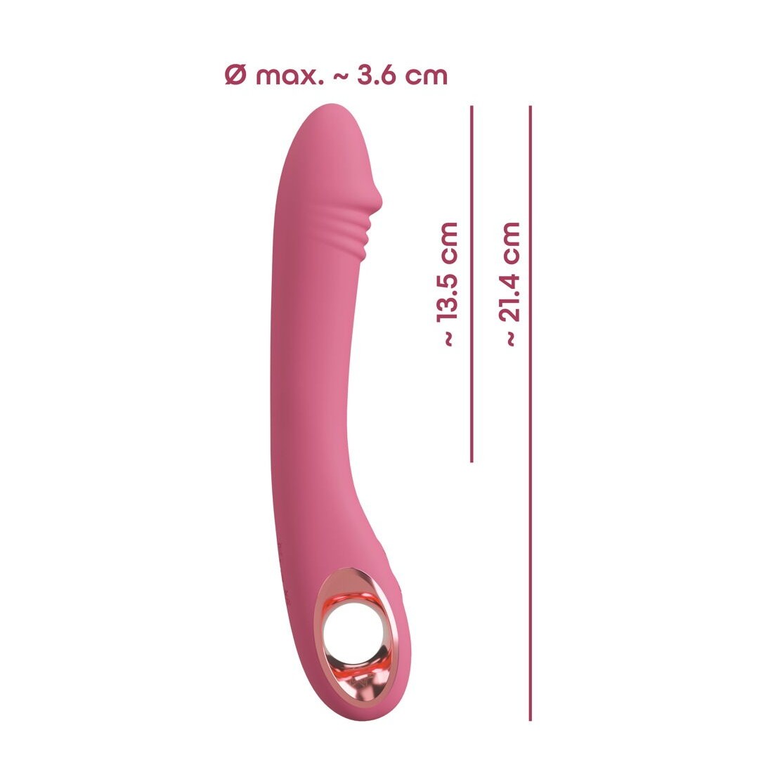 SEX TOY VIBRANTE ANCHE PER IL PUNTO G ELEGANTE...