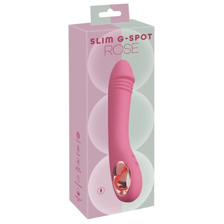 SEX TOY VIBRANTE ANCHE PER IL PUNTO G ELEGANTE SLIM