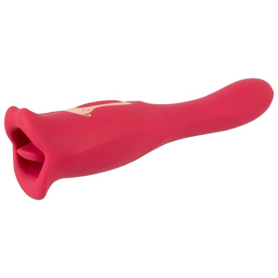SEX TOY 2IN1 CON BOCCA CHE SI MUOVE E VIBRATORE VAGINALE ORALFUN