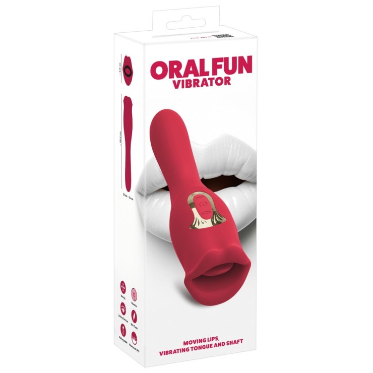SEX TOY 2IN1 CON BOCCA CHE SI MUOVE E VIBRATORE VAGINALE...