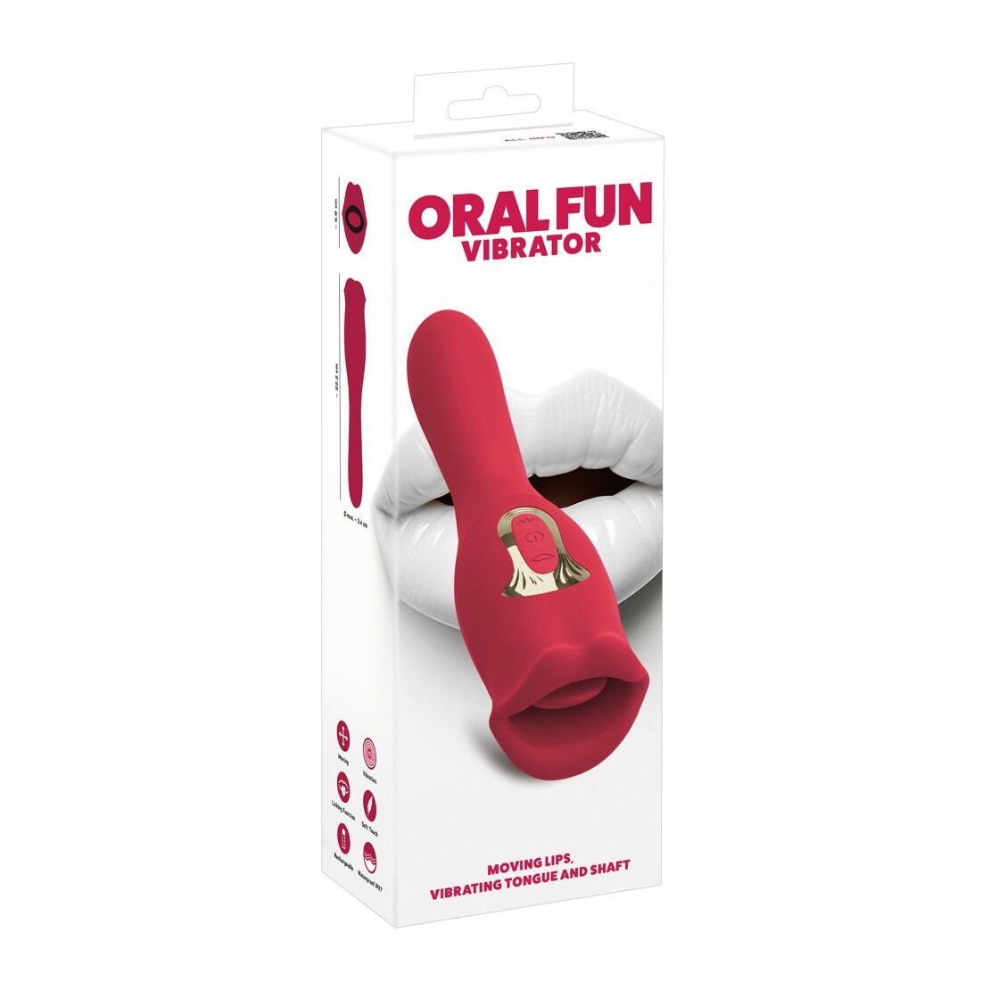 SEX TOY 2IN1 CON BOCCA CHE SI MUOVE E VIBRATORE...
