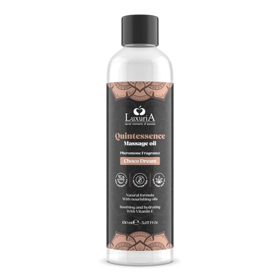OLIO PER MASSAGGI AL CIOCCOLATO 150 mL CHOCO DREAM QUINTESSENCE