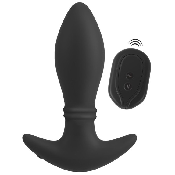 PLUG ANALE VIBRANTE CON MOVIMENTO SU E GIU' CON TELECOMANDO RICARICABILE