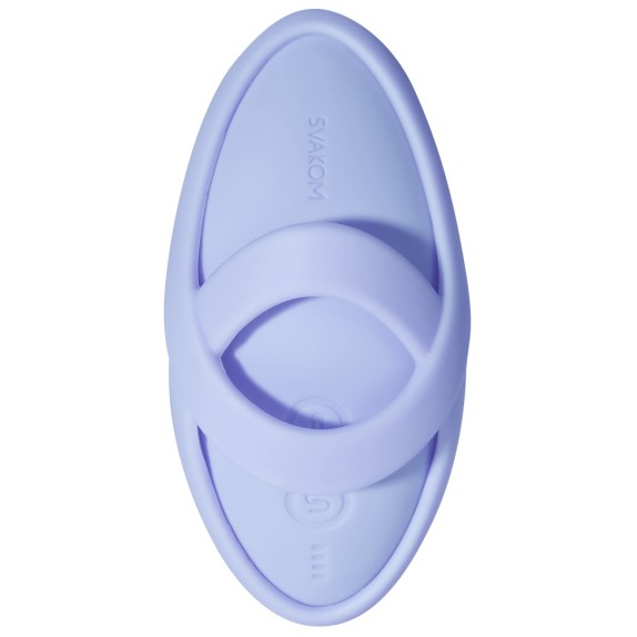 ECHO 2 VIBRATORE DA DITO RISCALDANTE CON APP SVAKOM E GUAINA REMOVIBILE