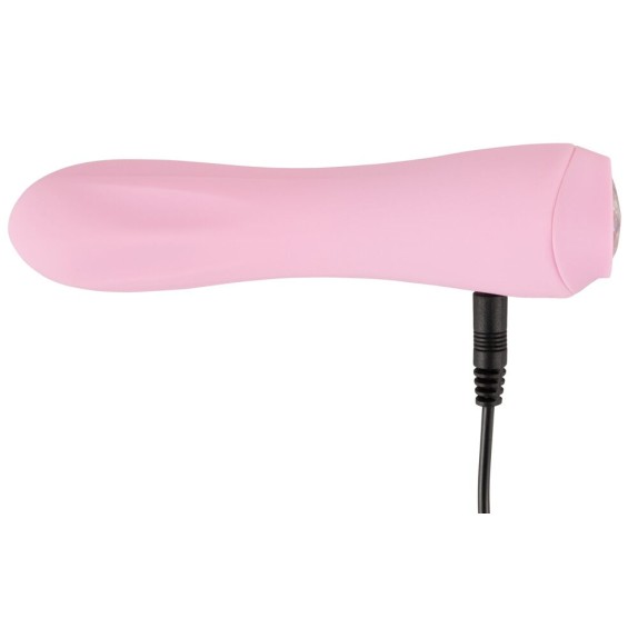 CUTIES MINI VIBRATORE RICARICABILE CON DIAMANTE A CUORE