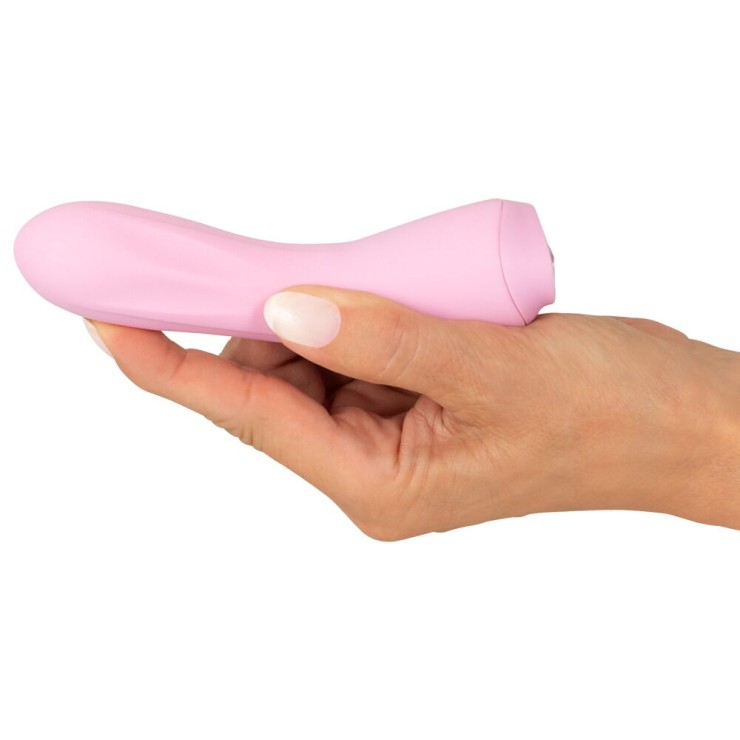 CUTIES MINI VIBRATORE RICARICABILE CON DIAMANTE A CUORE 2