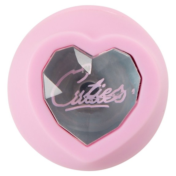 CUTIES MINI VIBRATORE RICARICABILE CON DIAMANTE A CUORE