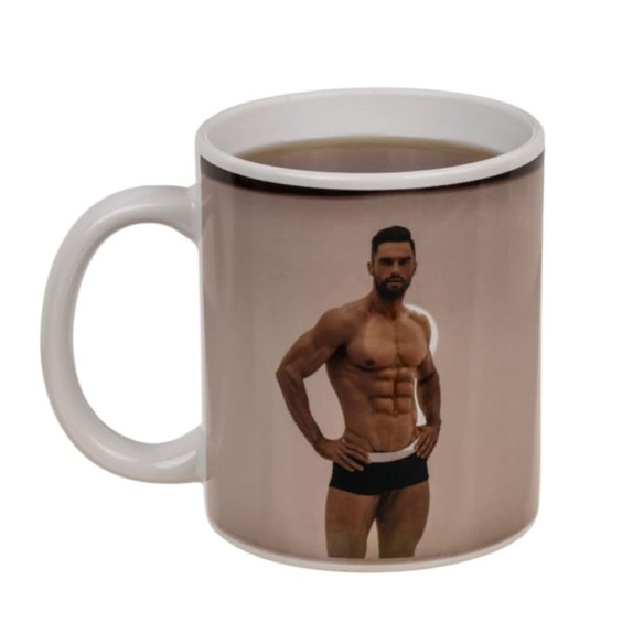 STRIP MUG TAZZA SPOGLIARELLO UOMO