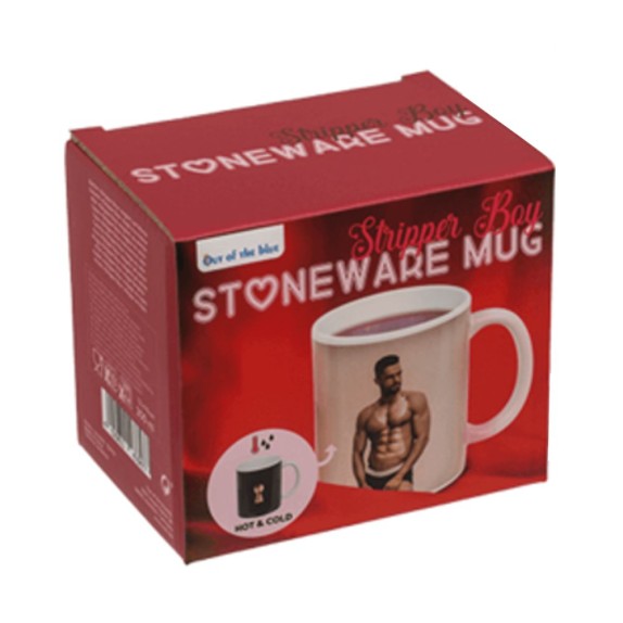 STRIP MUG TAZZA SPOGLIARELLO UOMO