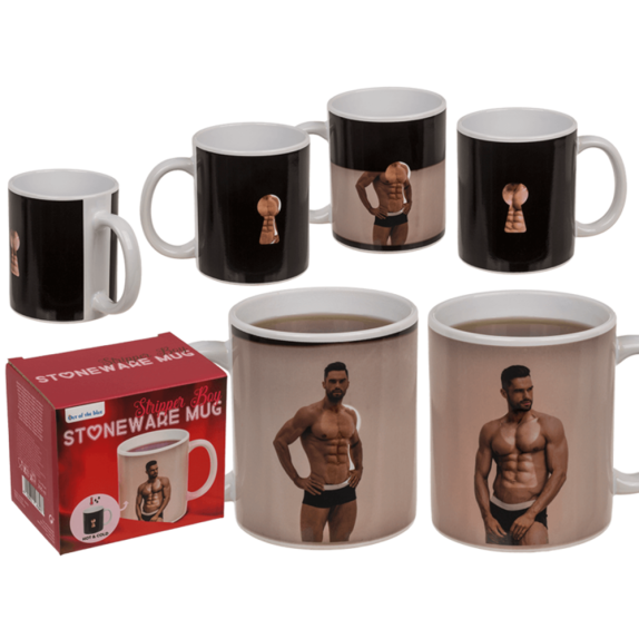STRIP MUG TAZZA SPOGLIARELLO UOMO