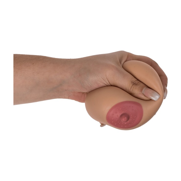 PALLINA ANTISTRESS A FORMA DI SENO ARTICOLO SCHERZOSO SEXY 2