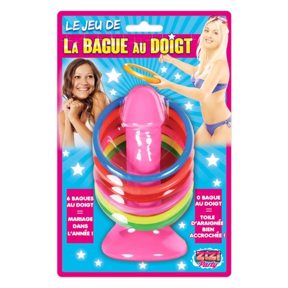 GADGET GIOCO SCHERZOSO CON PENE ED ANELLI