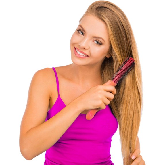 SPAZZOLA SEXY PER CAPELLI CON MANICO A FORMA DI PENE GADGET SCHERZOSO