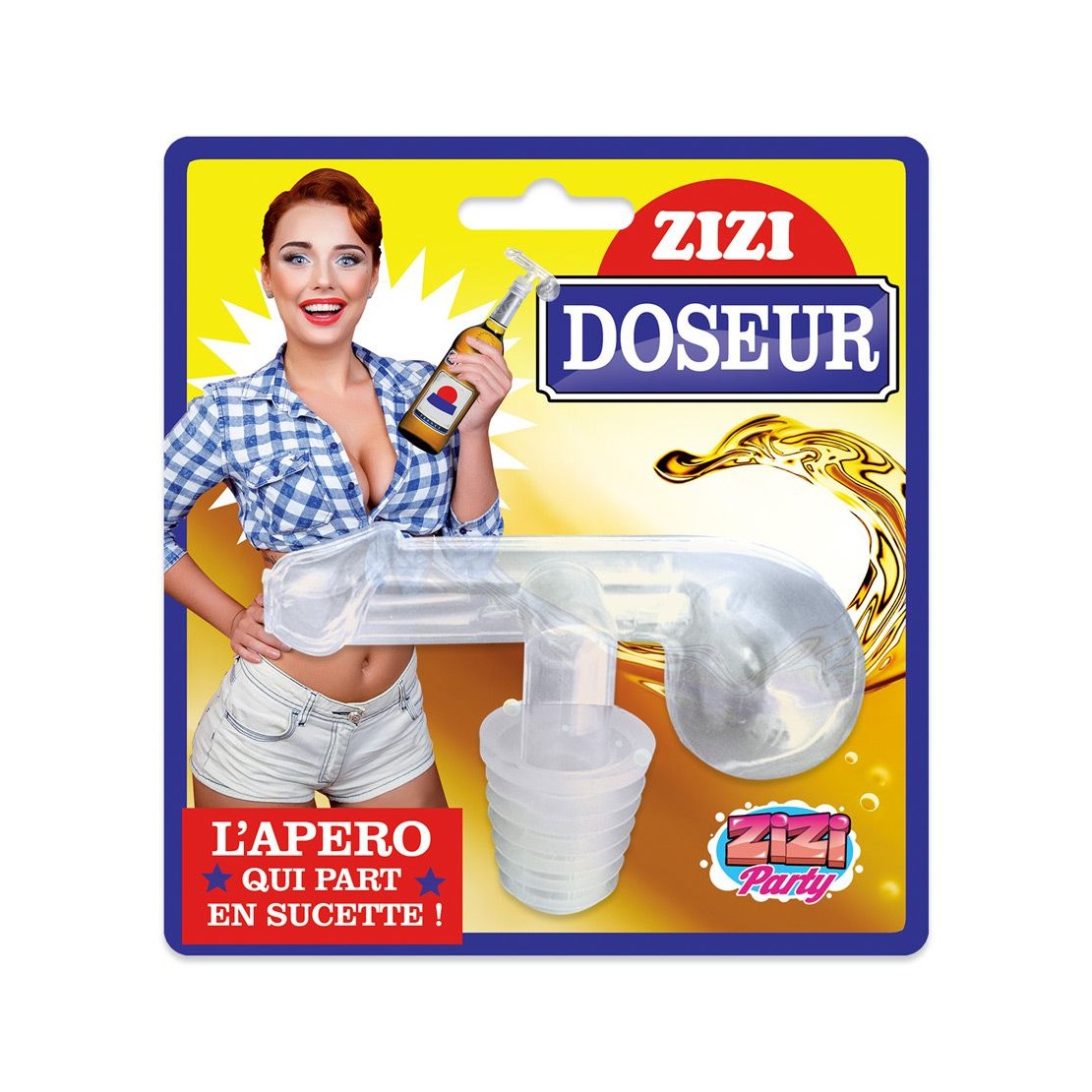 DISPENSER TAPPO BOTTIGLIA CON PENE TRASPARENTE...