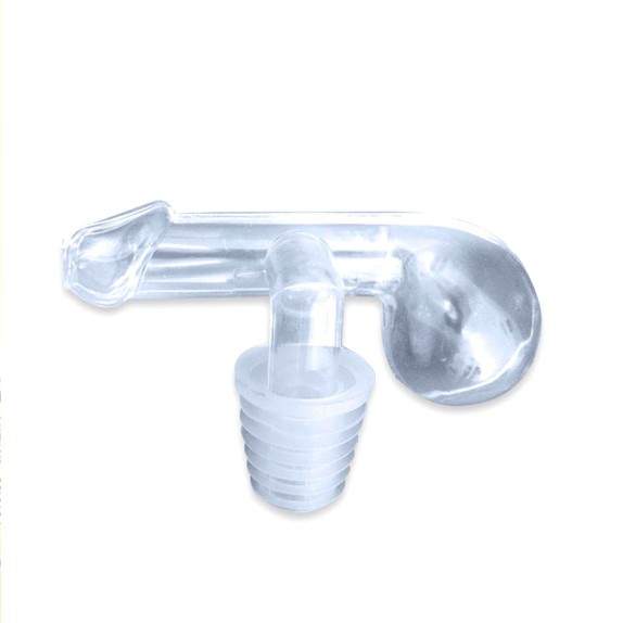 DISPENSER TAPPO BOTTIGLIA CON PENE TRASPARENTE PER VERSARE LIQUIDI