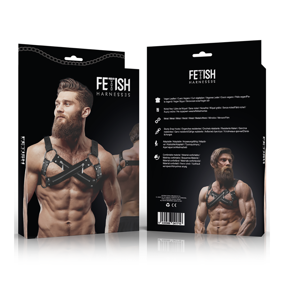 HARNESS INCROCIATO PER IL PETTO PER UOMO IN...