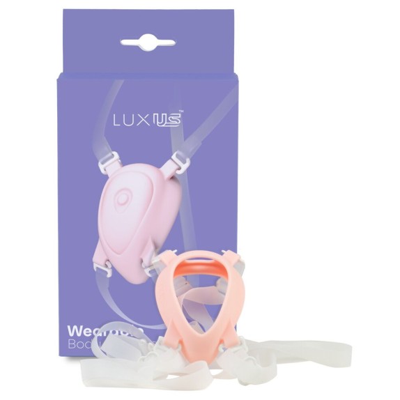 HARNESS IN SILICONE REGOLABILE PER VIBRATORE PER CLITORIDE LUXUS