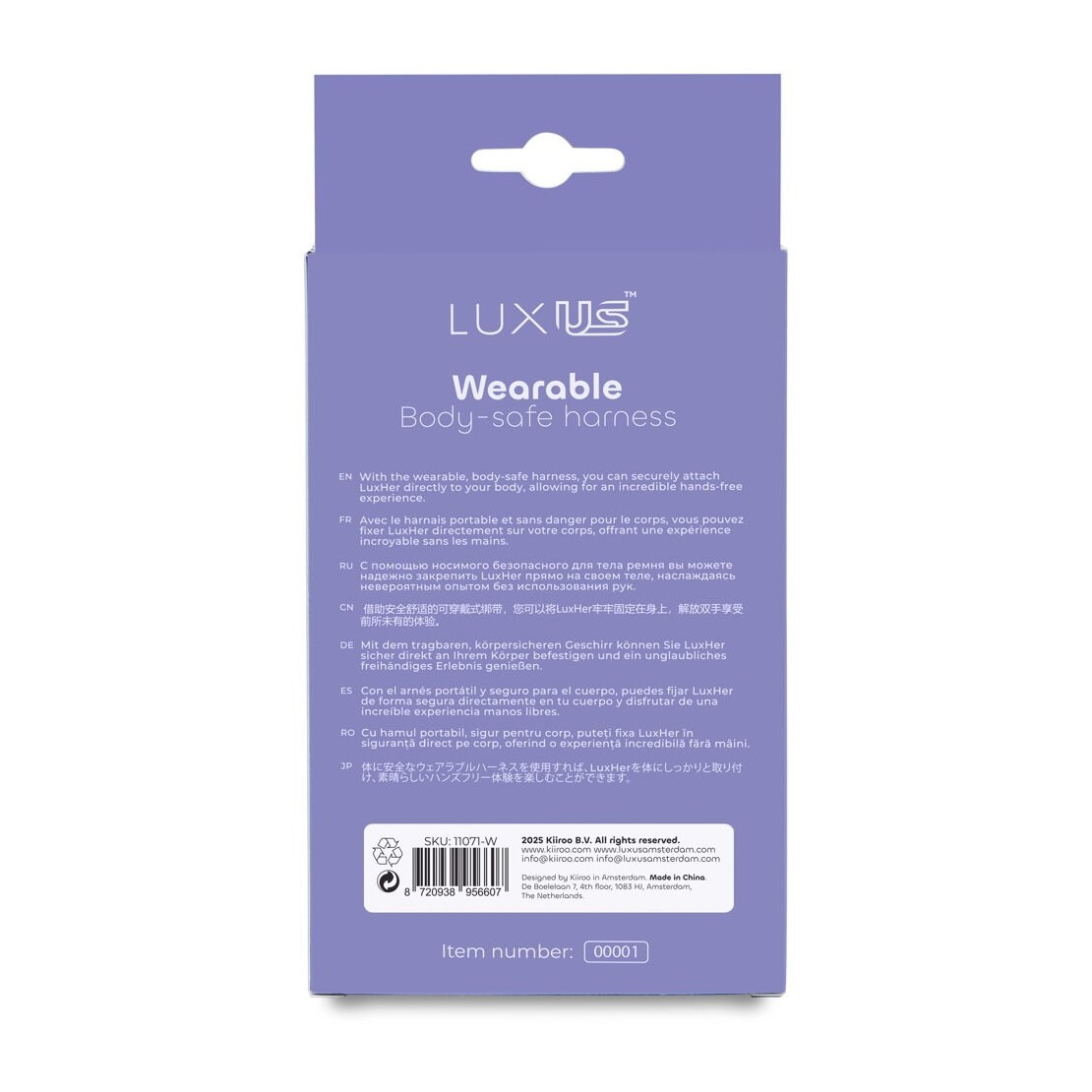 HARNESS IN SILICONE REGOLABILE PER VIBRATORE...