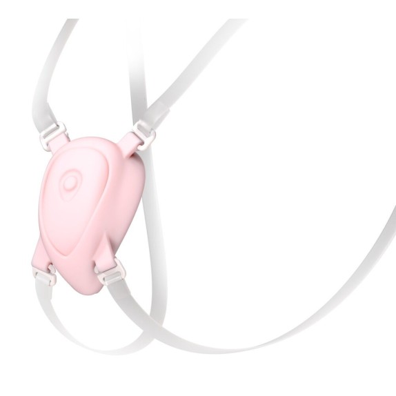 HARNESS IN SILICONE REGOLABILE PER VIBRATORE PER CLITORIDE LUXUS