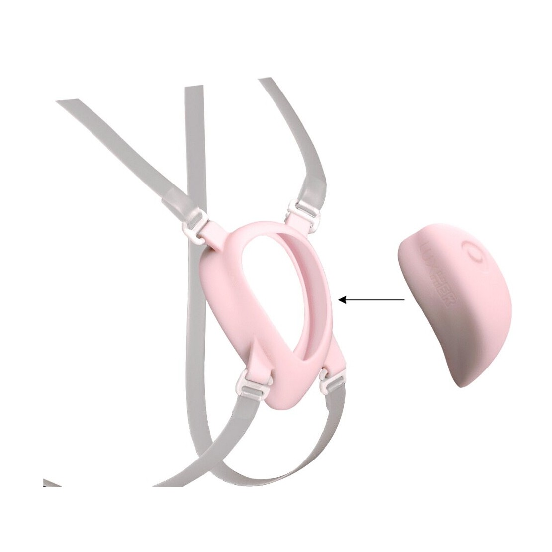 HARNESS IN SILICONE REGOLABILE PER VIBRATORE...
