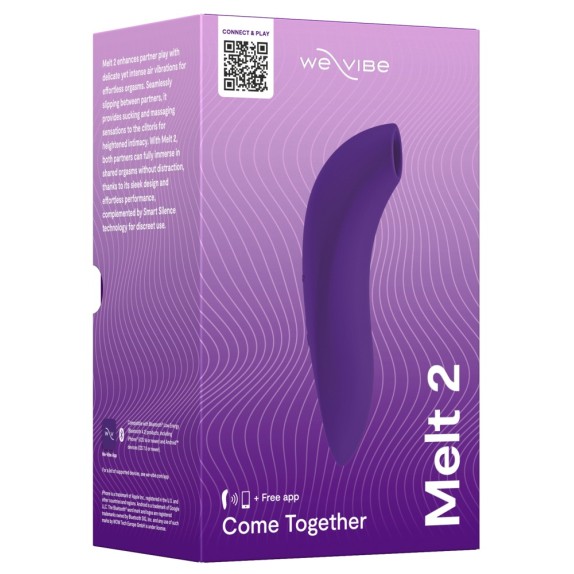 MELT 2 SUCCHIA CLITORIDE USB SILENZIOSO IN SILICONE CON APP WE VIBE