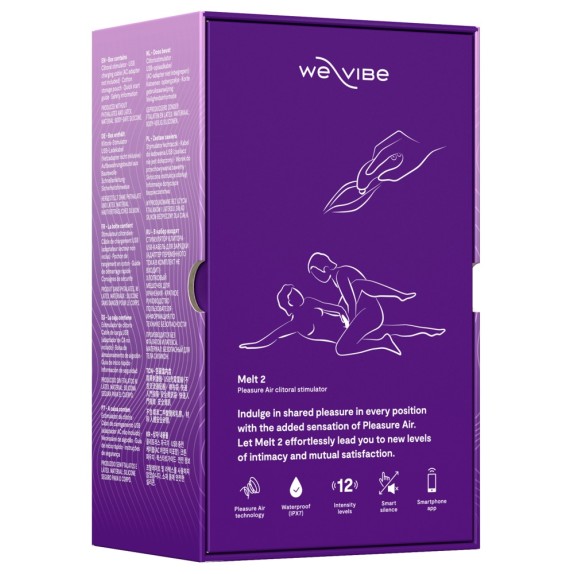 MELT 2 SUCCHIA CLITORIDE USB SILENZIOSO IN SILICONE CON APP WE VIBE