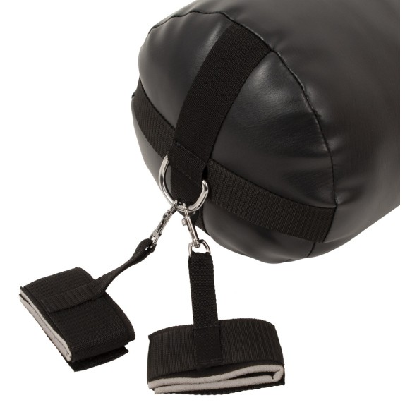SET BONDAGE COSTRITTIVO CON CUSCINO TONDO E MANETTE CON ACCESSORI