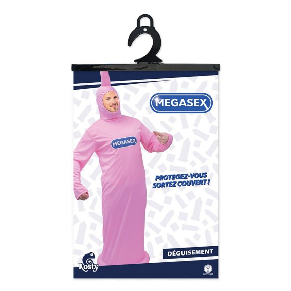 TRAVESTIMENTO COSTUME DA PRESERVATIVO GIGANTE MEGASEX GADGET