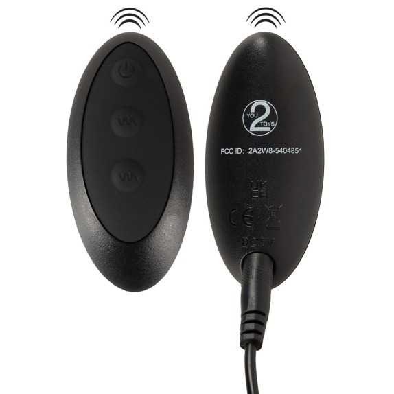 PLUG PROSTATICO VIBRANTE CON TELECOMANDO WIRELESS RICARICABILE INTENSE
