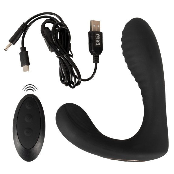 PLUG PROSTATICO VIBRANTE CON TELECOMANDO WIRELESS RICARICABILE INTENSE