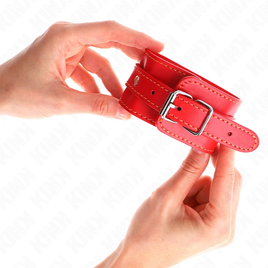 MANETTE SEXY ROSSE IN ECOPELLE STACCABILI CON...