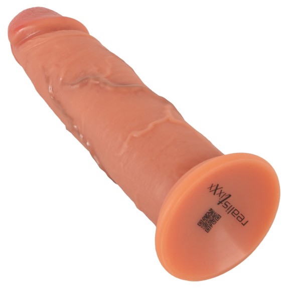 DILDO REALISTICO IN SILICONE DUAL DENSITY CON PELLE SCORREVOLE 20,5 CM