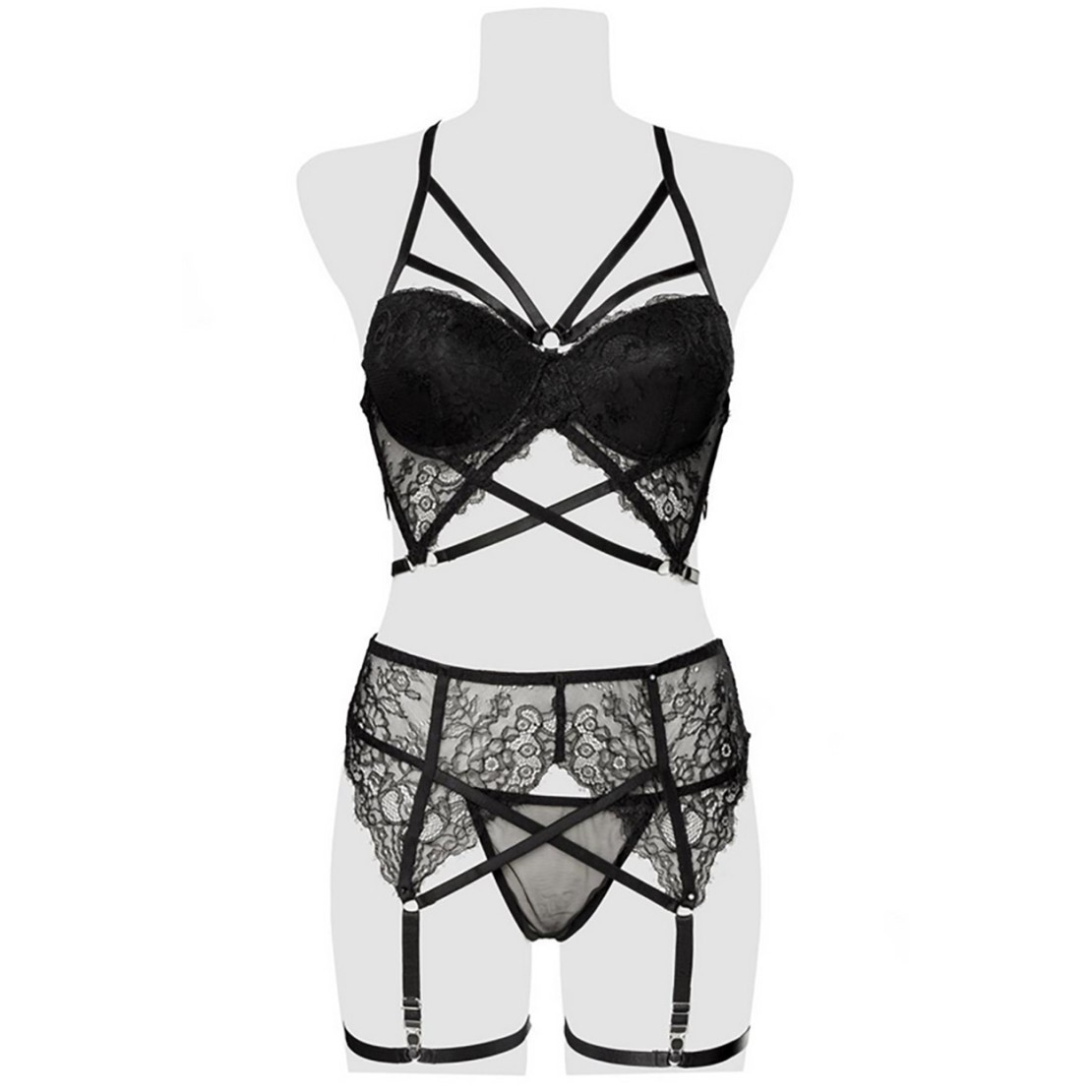 copy of COMPLETO INTIMO SEXY SET 3 PEZZI PER DONNA