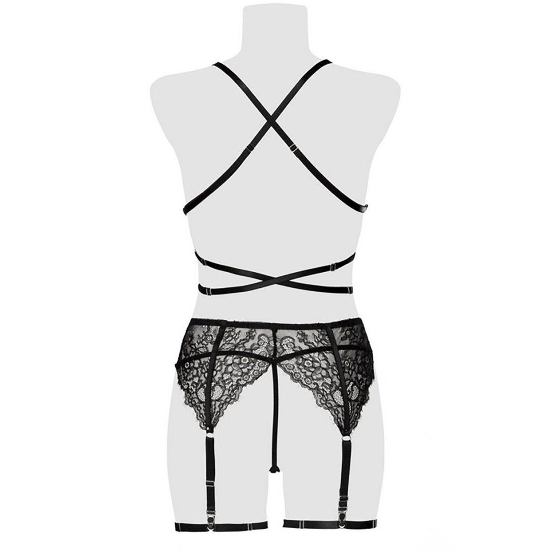 copy of COMPLETO INTIMO SEXY SET 3 PEZZI PER DONNA