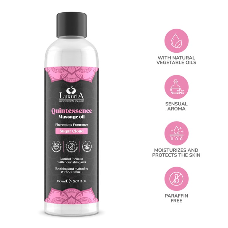 OLIO PER MASSAGGI ALLO ZUCCHERO FILATO 150 mL SUGAR CLOUD...