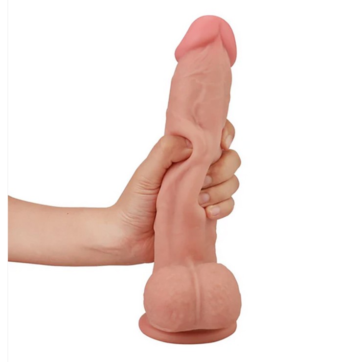 FALLO REALISTICO CON TESTICOLI VENTOSA E PELLE MOBILE... 2