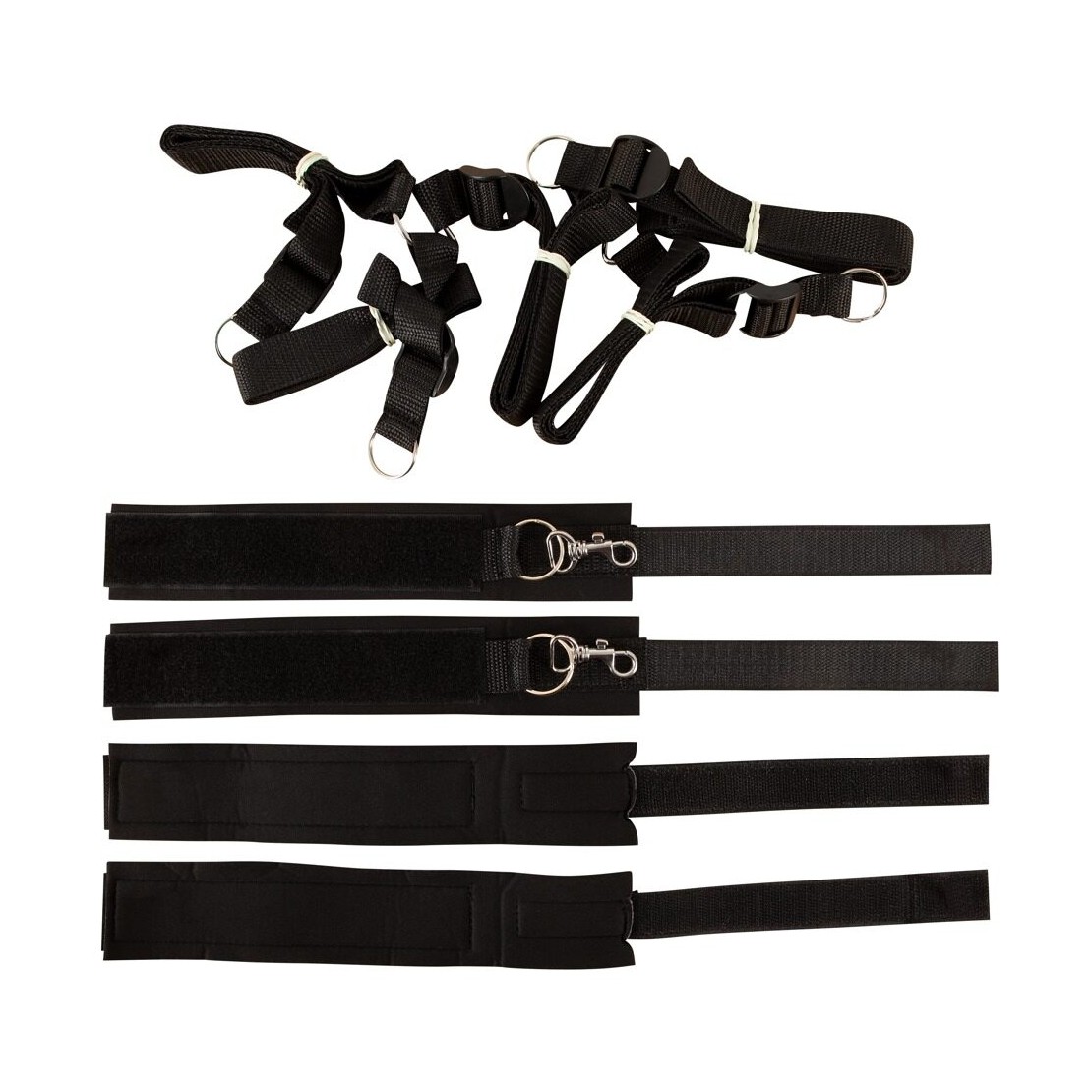 COSTRITTIVO DA LETTO CON 4 MANETTE IN NEOPRENE...
