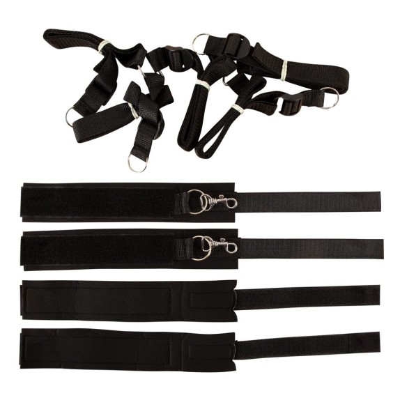 COSTRITTIVO DA LETTO CON 4 MANETTE IN NEOPRENE A STRAP BED BINDINGS
