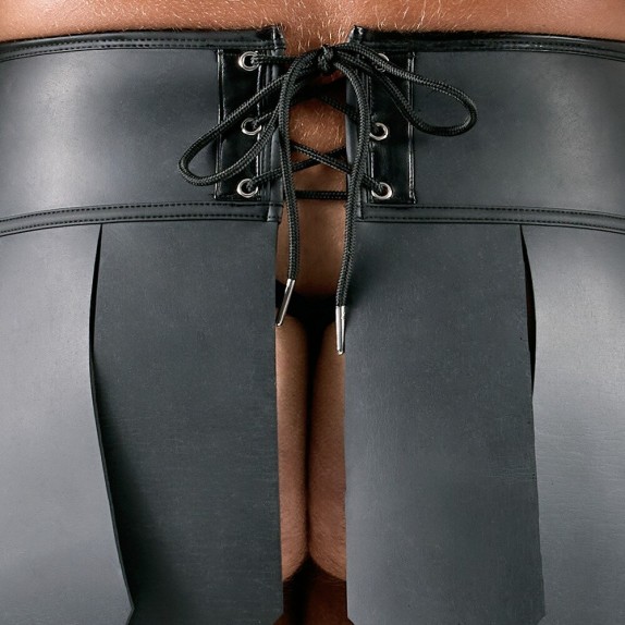 SET BONDAGE  CON HARNESS E GONNA GLADIATORE CON MANETTE SVENJOYMENT