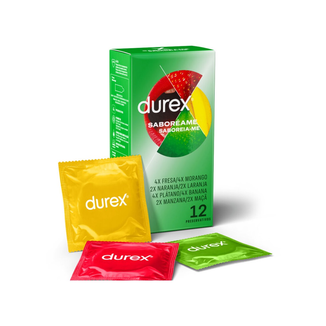 PROFILATTICI ALLA FRUTTA 4 GUSTI DUREX TROPICAL...