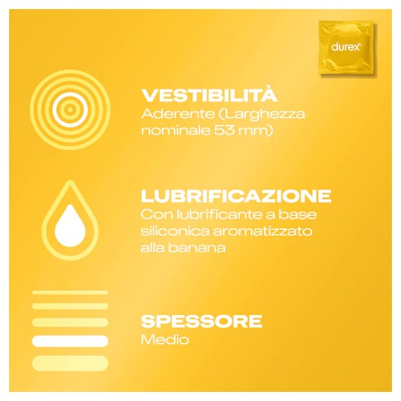 PROFILATTICI ALLA FRUTTA 4 GUSTI DUREX TROPICAL MIX CONFEZIONE 12 PEZZI