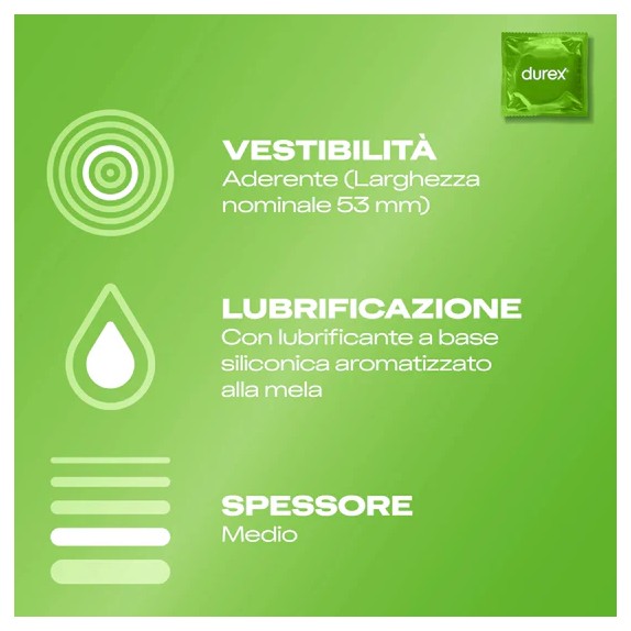 PROFILATTICI ALLA FRUTTA 4 GUSTI DUREX TROPICAL MIX CONFEZIONE 12 PEZZI