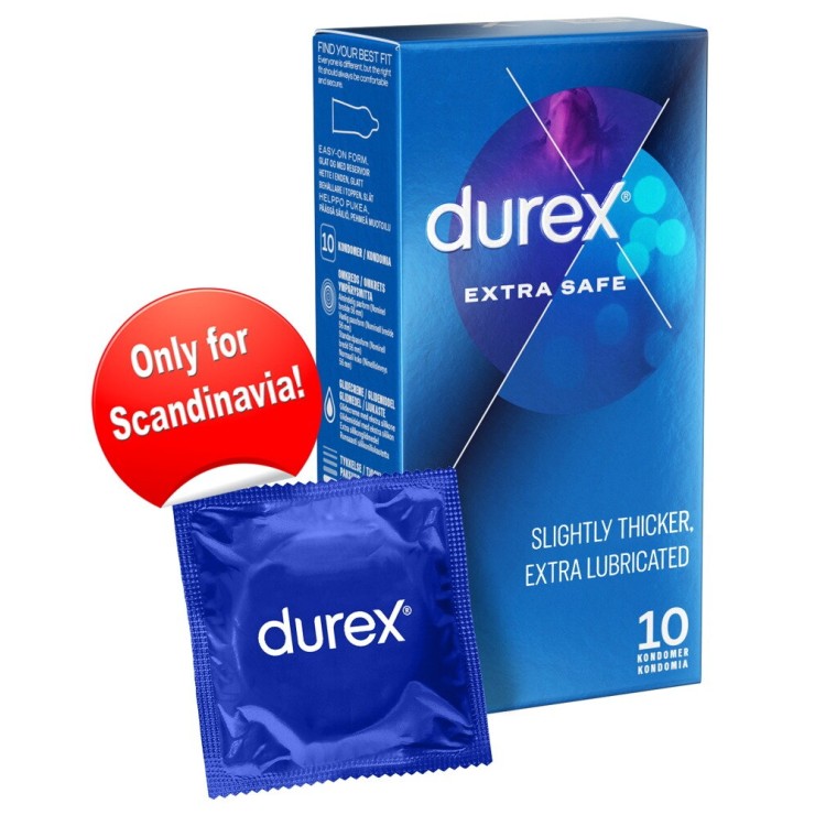 DUREX EXTRA SAFE PROFILATTICI 10 PEZZI SPESSI PER UNA... 2