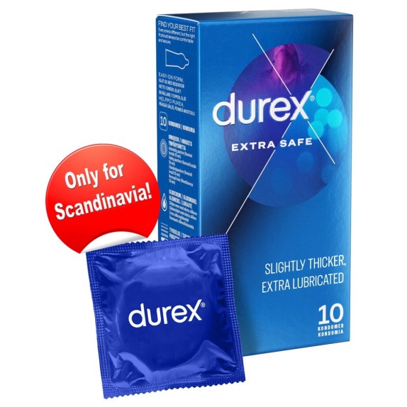 copy of DUREX EXTRA SAFE PROFILATTICI 10 PEZZI SPESSI PER UNA SICUREZZA EXTRA