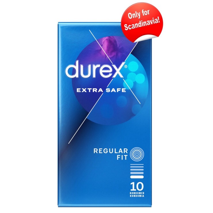 DUREX EXTRA SAFE PROFILATTICI 10 PEZZI SPESSI PER UNA...