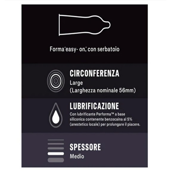 PROFILATTICI 6 PEZZI DUREX PERFORMA RITARDANTI