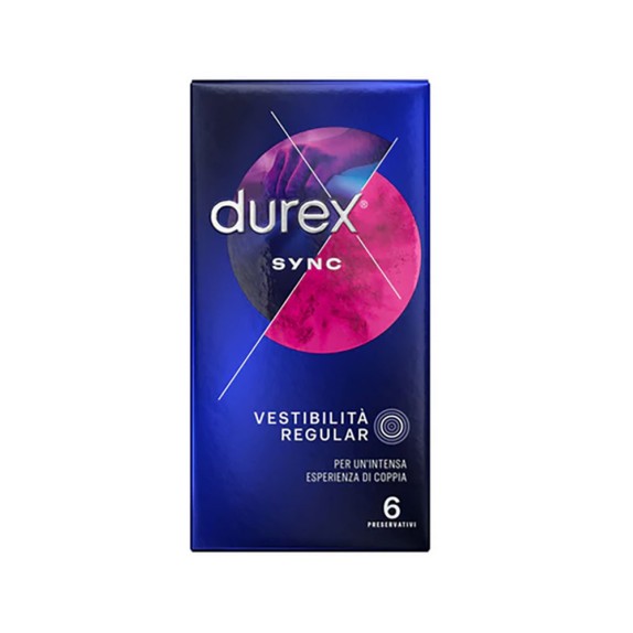 OFFERTA DUREX: PROFILATTICI SYNC CONFEZIONE 6 PEZZI
