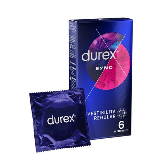 OFFERTA DUREX: PROFILATTICI SYNC CONFEZIONE 6 PEZZI